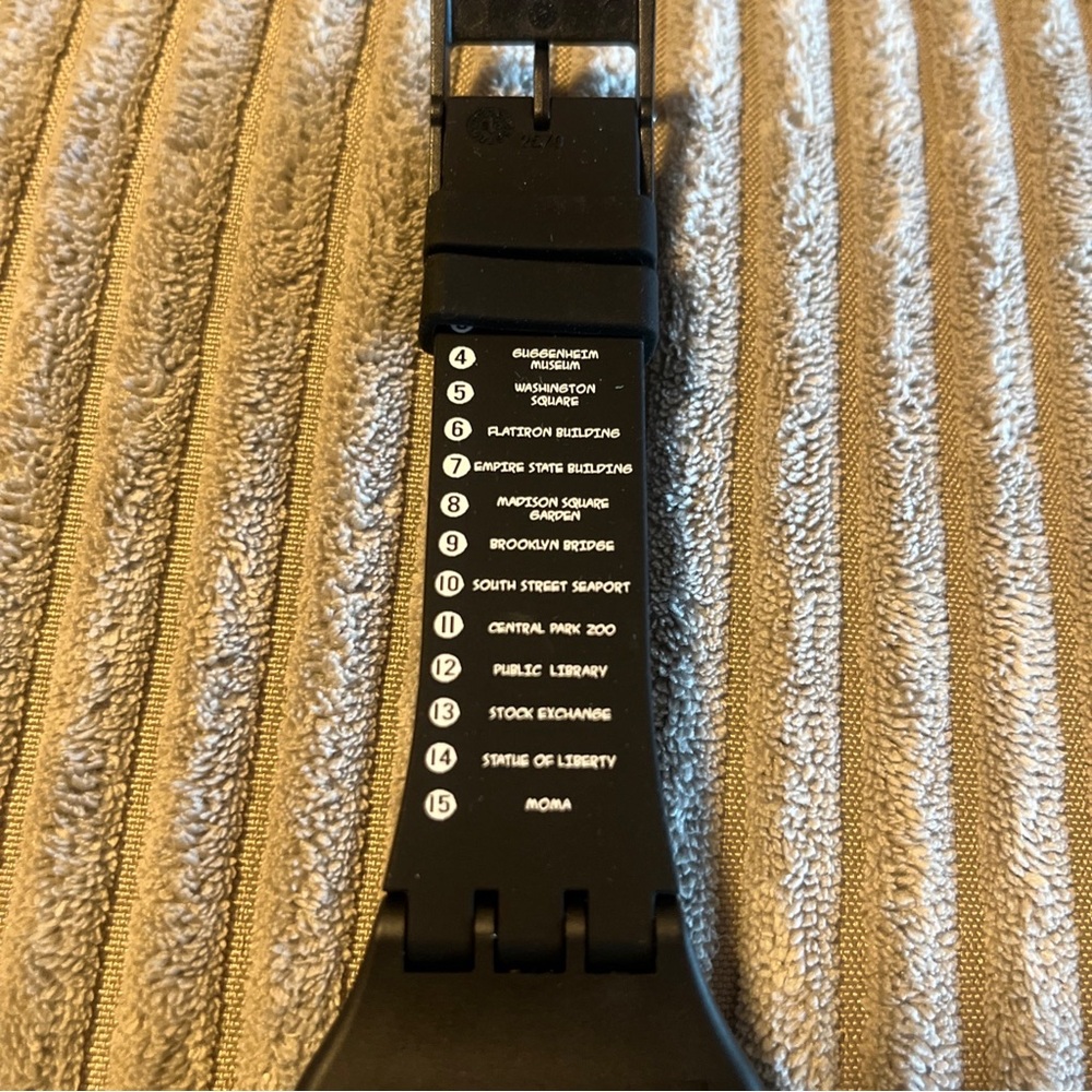 Swatch Special 2017 - SUOZ244 - Broadway -Greetings from NwOT York - NUOVO - Picture 5 of 7